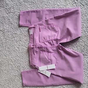 Lilac Hudson Jeans size 24. Nico midrise super skinny